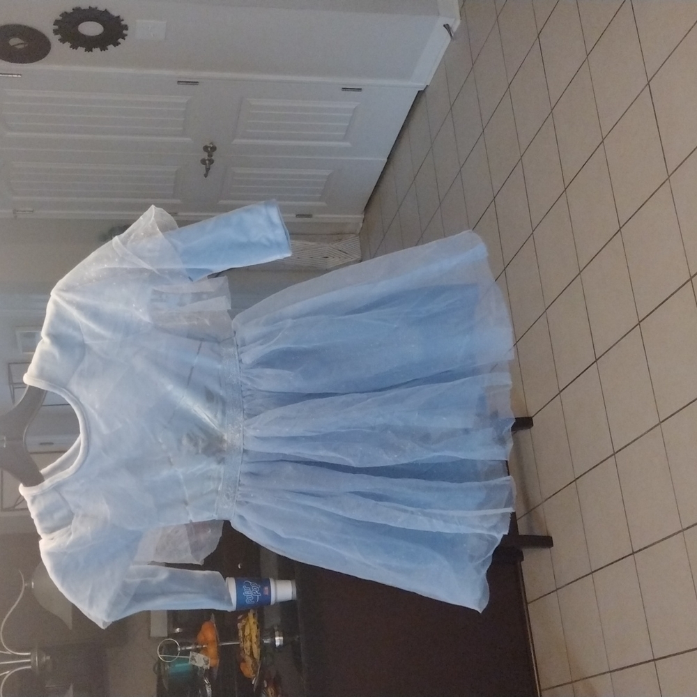 A Frozen dress by Disney baby blue
